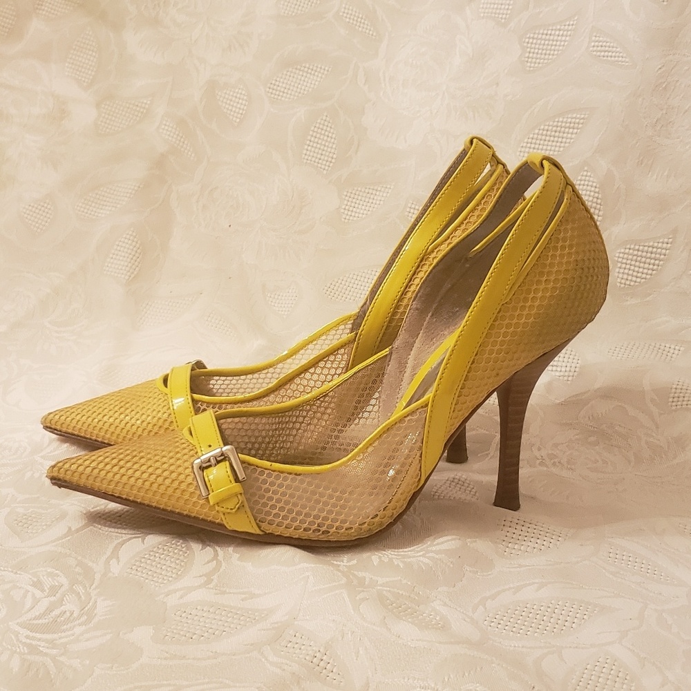 6M Yellow Heels